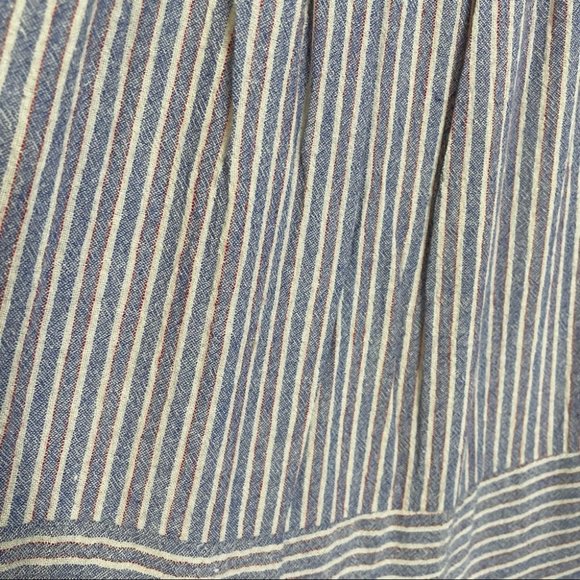 Lulu’s Golden Days Blue Striped Tie-Strap Maxi Dress - Picture 11 of 16